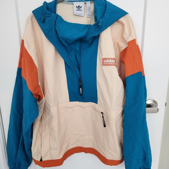 Adidas Adventure Colorblock Windbreaker - Picture 1 of 4